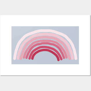 Viva Magenta Rainbow Pantone Color of the Year 2023 Posters and Art